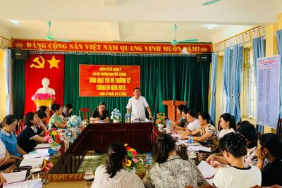 SINH HOẠT CHI BỘ THƯỜNG KỲ THÁNG 9/2025
