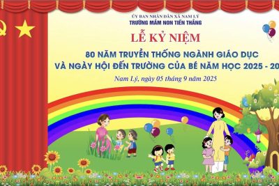 Thông báo Kế hoạch tổ chức các hoạt động chào mừng kỷ niệm 80 năm truyền thống ngành Giáo dục và Ngày hội đến trường của bé năm học 2025 – 2026