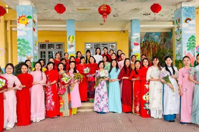 TRƯỜNG MẦM NON TIẾN THẮNG HƯỞNG ỨNG “TUẦN LỄ ÁO DÀI” NĂM 2026