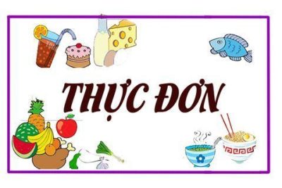 Bảng thực đơn công khai tháng 1 năm 2026 (từ ngày12/1 đến ngày 16/01)