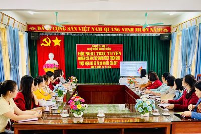 Hội nghị trực tuyến nghiên cứu, học tập, quán triệt và triển khai thực hiện Nghị quyết số 79-NQ/TW và Nghị quyết số 80-NQ/TW của Bộ Chính trị.